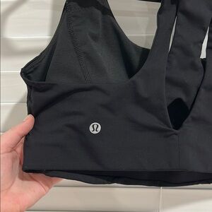 lululemon athletica Classic Black Sports Bra